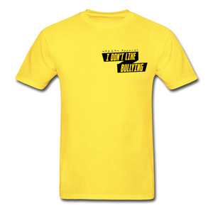 SHIRT OF THE MONTH- Anti Bully - yellow